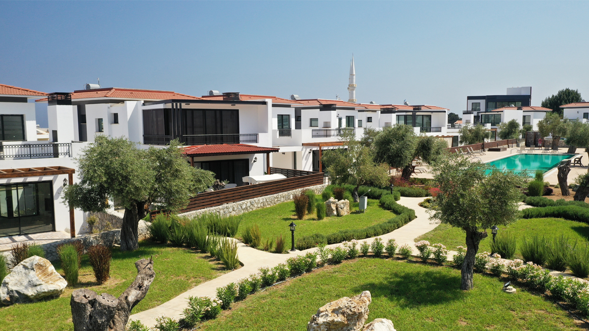 Girne, Doğanköy'de modern 3+1 villalar
